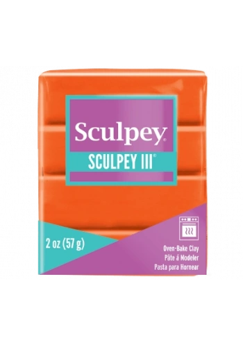 Sculpey III Polimer Kil 1634 Just Orange (Portakal Rengi)