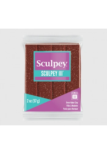 Sculpey III Polimer Kil 320 Garnet Glitter (Simli)