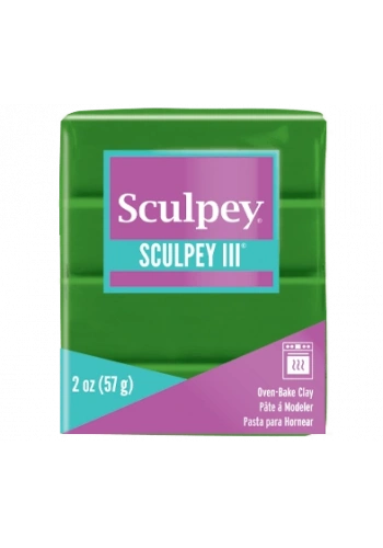 Sculpey III Polimer Kil 322 Leaf Green (Yaprak Yeşili)