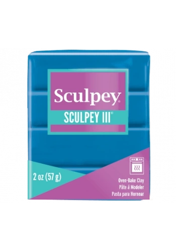 Sculpey III Polimer Kil 505 Turquoise (Turkuaz)
