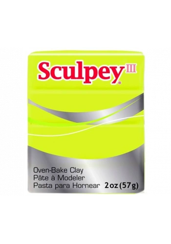 Sculpey III Polimer Kil 534 Acid Yellow