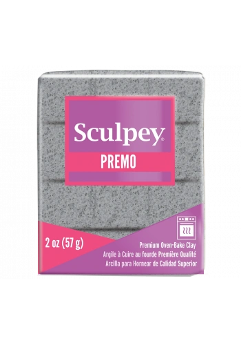 Sculpey Premo Accents Ekstra Efektli Polimer Kil 5065 Gray Granite