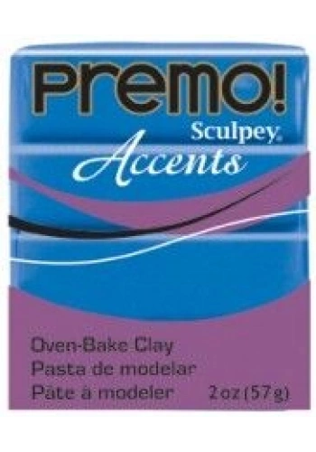 Sculpey Premo Accents Ekstra Efektli Polimer Kil 5289 Blue Pearl