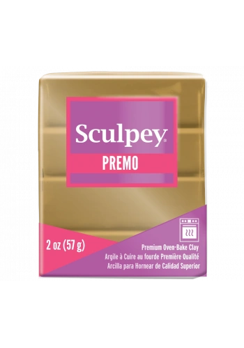 Sculpey Premo Accents Ekstra Efektli Polimer Kil 5517 Antique Gold