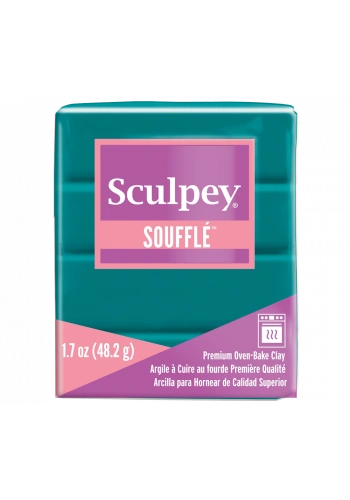 Sculpey Souffle Polimer Kil 48 gr. Turkuaz (Sea Glass)