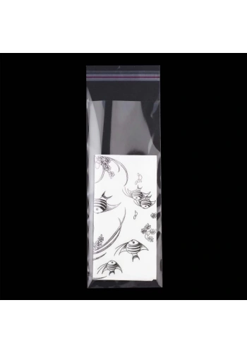 ŞEFFAF BANTLI POŞET (7X25) OPP 3000 adet