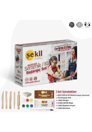 Şekil Seramik Başlangıç Seti