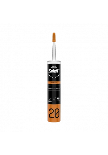 Selsil Akrilik Mastik 500 Gr Gri