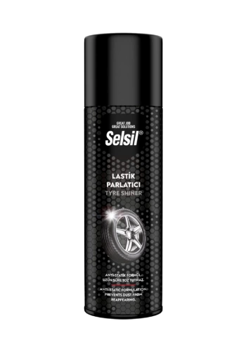 Selsil Lastik Parlatıcı Sprey 500 ml
