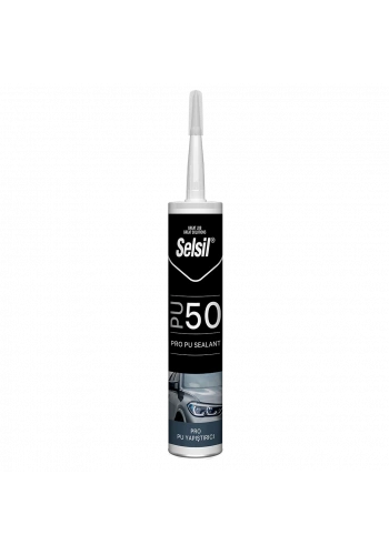 Selsil Poliüretan PU Mastik 50 SHA 280 ml Siyah