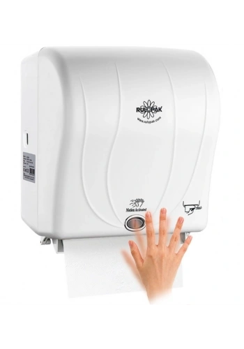 Sensörlü Havlu Makinesi 26Cm BEYAZ (1 Adet)