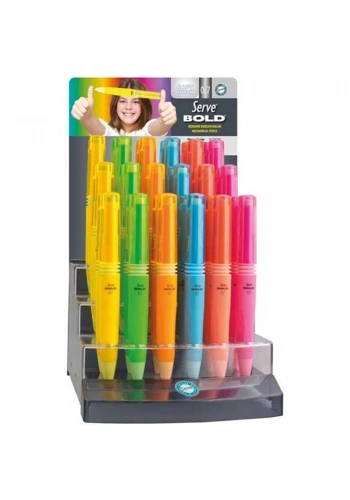 Serve Versatil Kalem Bold 0.7 MM 4 Renk 36 LI SV-BOLD 07/36