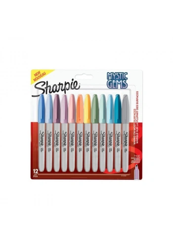 SHARPIE 12 Lİ FINE PERMANENT MARKÖR MYSTIC GEMS 2157681