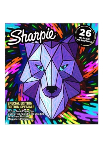 Sharpie Markör Permanent Fine 26 Lı Kutu Kurt 2158030