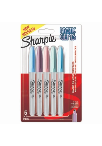 Sharpıe Markör Permanent Fine Mystıc Gems 5 Li Bls 2157670