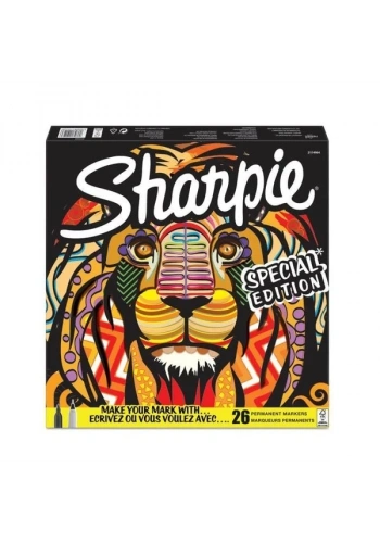 Sharpie Permanent Markör Fine 26 lı Set Aslan