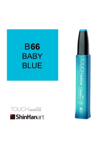 Shinhanart Touch Ink Alkol Bazlı Mürekkep 20ml B66 Baby Blue