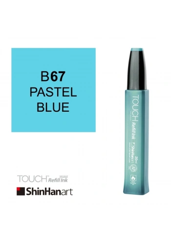 Shinhanart Touch Ink Alkol Bazlı Mürekkep 20ml B67 Pastel Blue