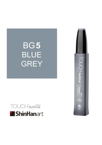 Shinhanart Touch Ink Alkol Bazlı Mürekkep 20ml BG5 Blue Grey