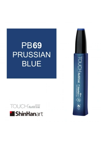 Shinhanart Touch Ink Alkol Bazlı Mürekkep 20ml PB69 Prussian Blue