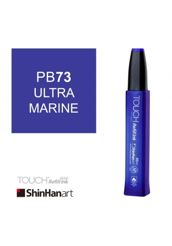 Shinhanart Touch Ink Alkol Bazlı Mürekkep 20ml PB73 Ultra Marine