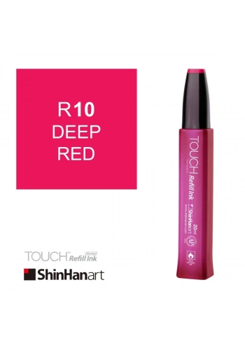 Shinhanart Touch Ink Alkol Bazlı Mürekkep 20ml R10 Deep Red