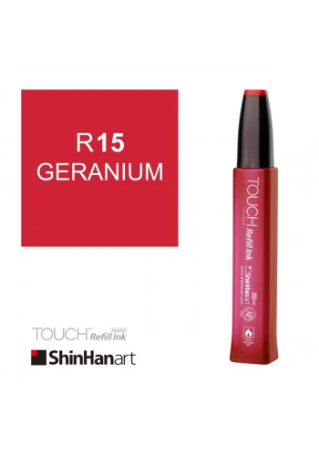 Shinhanart Touch Ink Alkol Bazlı Mürekkep 20ml R15 Geranium