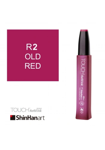 Shinhanart Touch Ink Alkol Bazlı Mürekkep 20ml R2 Old Red