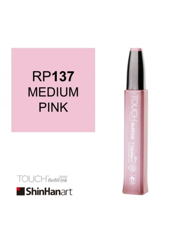 Shinhanart Touch Ink Alkol Bazlı Mürekkep 20ml RP137 Medium Pink