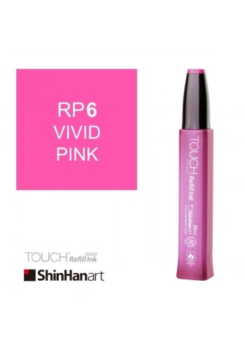 Shinhanart Touch Ink Alkol Bazlı Mürekkep 20ml RP6 Vivid Pink
