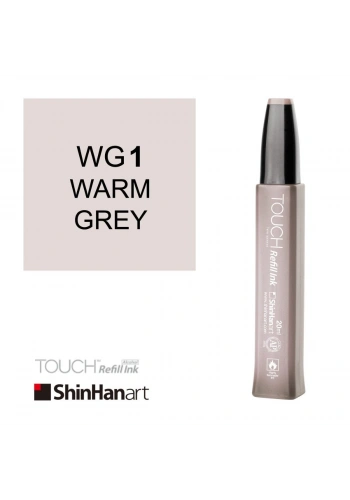 Shinhanart Touch Ink Alkol Bazlı Mürekkep 20ml WG1 Warm Grey