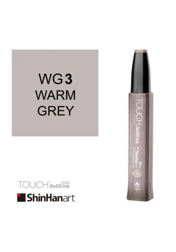 Shinhanart Touch Ink Alkol Bazlı Mürekkep 20ml WG3 Warm Grey