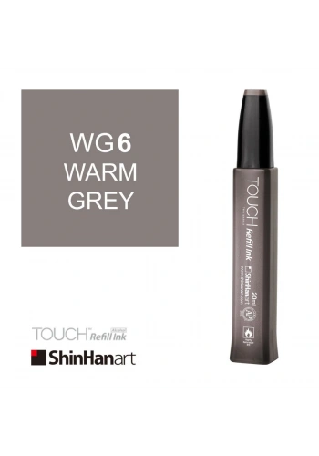 Shinhanart Touch Ink Alkol Bazlı Mürekkep 20ml WG6 Warm Grey