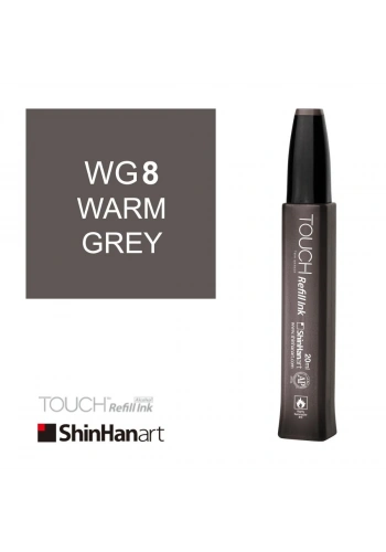 Shinhanart Touch Ink Alkol Bazlı Mürekkep 20ml WG8 Warm Grey