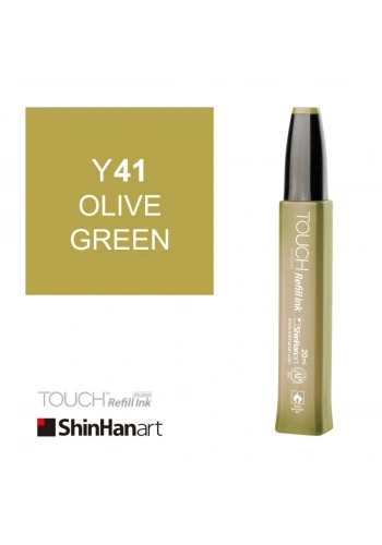 Shinhanart Touch Ink Alkol Bazlı Mürekkep 20ml Y41 Olive Green