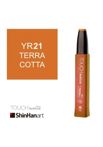 Shinhanart Touch Ink Alkol Bazlı Mürekkep 20ml YR21 Terra Cotta