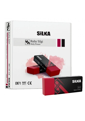 Silka Silgi Ruby Kırmızı 30 LU