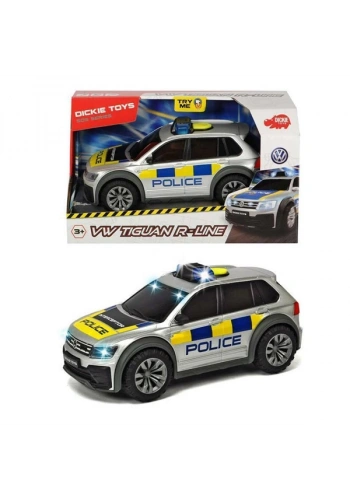 Simba Dickie  Vw Tiguan R-Line 25 Cm 1:18 203714013038 Işıklı ve Sesli VW Tiguan R-Line Polis Araba)