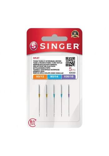 Singer Karışık Overlok İğnesi