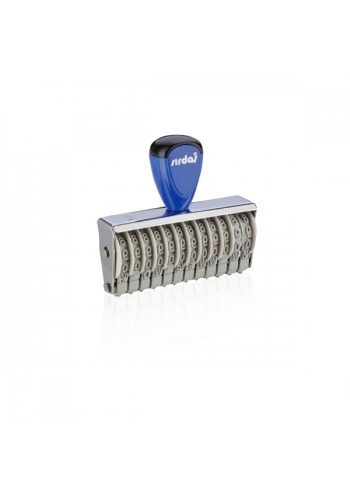 Sırdaş Numaratör Elle Çevirmeli 12 Hane 5 MM 15512