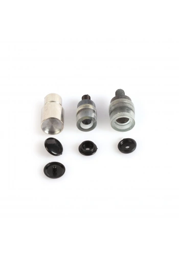 Siyah Plastik Çıtçıt ve Kalıbı