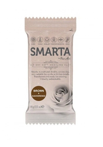 Smarta Havayla Kuruyan Modelleme Hamuru 100 gr. KAHVERENGİ