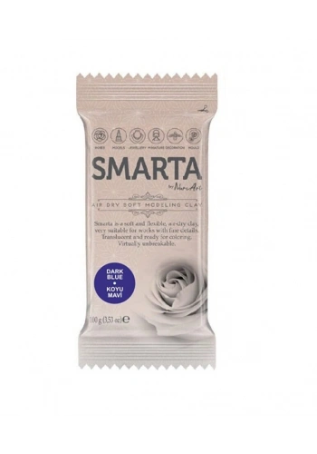 Smarta Havayla Kuruyan Modelleme Hamuru 100 gr. KOYU MAVİ
