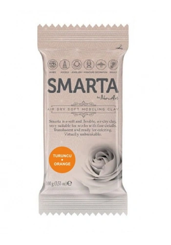 Smarta Havayla Kuruyan Modelleme Hamuru 100 gr. TURUNCU
