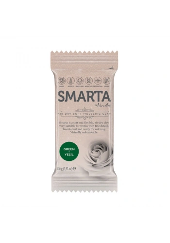 Smarta Havayla Kuruyan Modelleme Hamuru 100 gr. YEŞİL