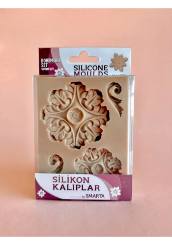 Smarta Silicone Moulds Silikon Epoksi ve Polimer Kil Kalıbı BOHEMIAN SET
