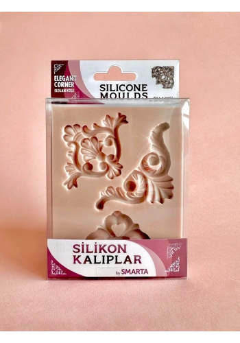 Smarta Silicone Moulds Silikon Epoksi ve Polimer Kil Kalıbı ELEGANT CORNER