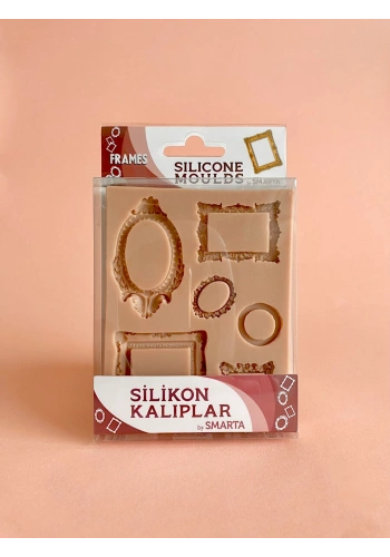 Smarta Silicone Moulds Silikon Epoksi ve Polimer Kil Kalıbı FRAMES