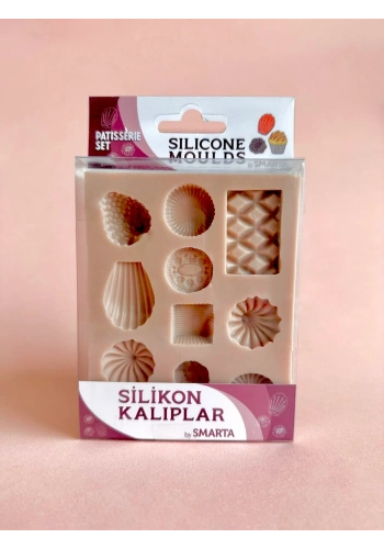 Smarta Silicone Moulds Silikon Epoksi ve Polimer Kil Kalıbı PATISSERIE SET