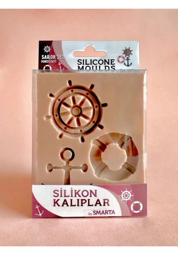 Smarta Silicone Moulds Silikon Epoksi ve Polimer Kil Kalıbı SAILOR SET